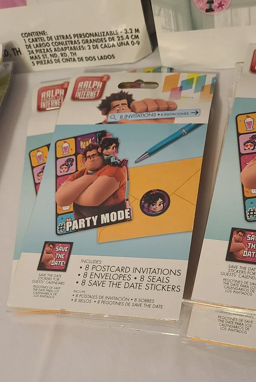 Disney Ralph Brakes The Internet Party Supplies Lot Of 34 Pieces